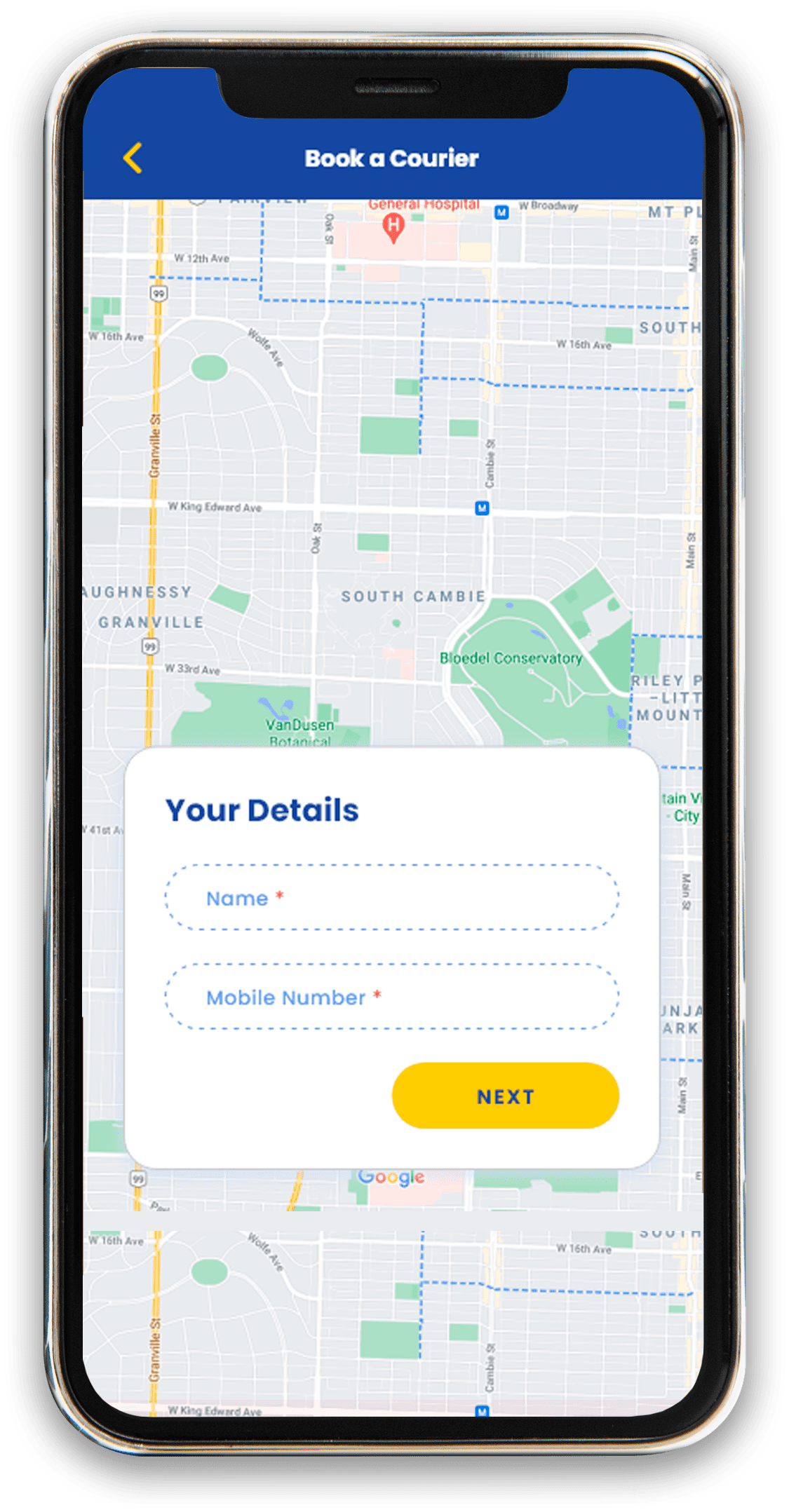 courier-booking-mobile-app